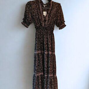 Max Studio Womens Boho Flare Dress Size Medium